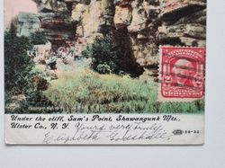 Vykort Shawangunk Mountains. New York 1908