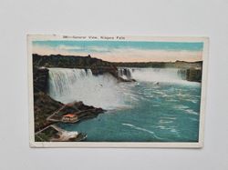 Vykort General View, Niagara Falls 1924