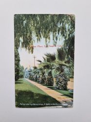 Vykort Chester Place, Los Angeles, California 1908
