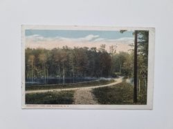 Vykort Beechmont Lake. New Rochelle. N.Y