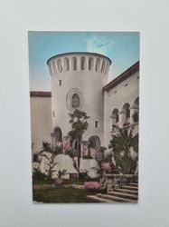 Vykort County Court House Santa Barbara, California
