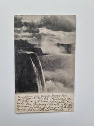 Vykort Prospect Point, Moonlight, Niagara Falls 1904