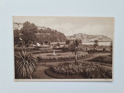 Vykort Abbey Gardens, Rock Walk & Vane Hill, Torquay