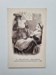 Vykort MARIE ANTOINETTE, Listening to her Indictment
