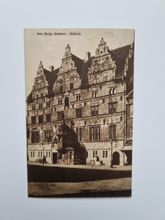 Vykort Jens Bangs Stenhus. Aalborg 1924