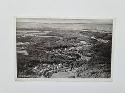 Vykort Grejsdalen. LUFTFOTO