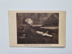 Vykort Robert Thegerström. Wilh. Stenhammar.