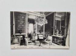 Vykort FONTAINEBLEAU. Le Palais. Frankrike.