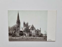 Vykort Wales. Llandaff Cathedral