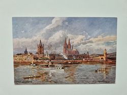 Vykort Köln von Deutz