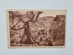 Vykort Fort-National Un Village Kabyle. Algeriet