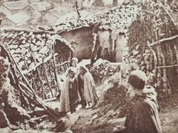 Vykort Fort-National Un Village Kabyle. Algeriet