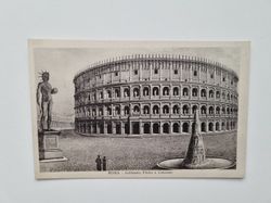 Vykort Italien. Rom, Colosseum