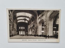 Vykort MILANO Stazione Centrale Galleria di testa