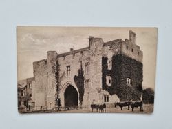Vykort The Great Gateway of St. Albans Abbey 1921