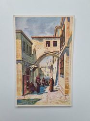 Vykort JERUSALEM. Via Crucis.