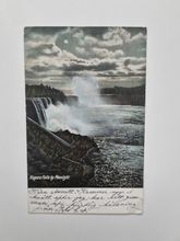 Vykort Niagara Falls by Moonlight 1905