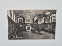 Vykort The Library