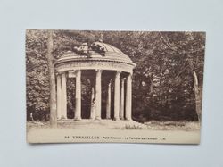 Vykort Versailles, Frankrike Petit Trianon. Temple of Love