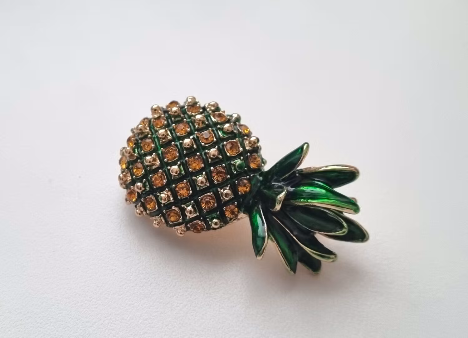 Brosch Ananas