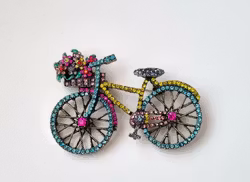 Brosch Cykel / cykelbrosch