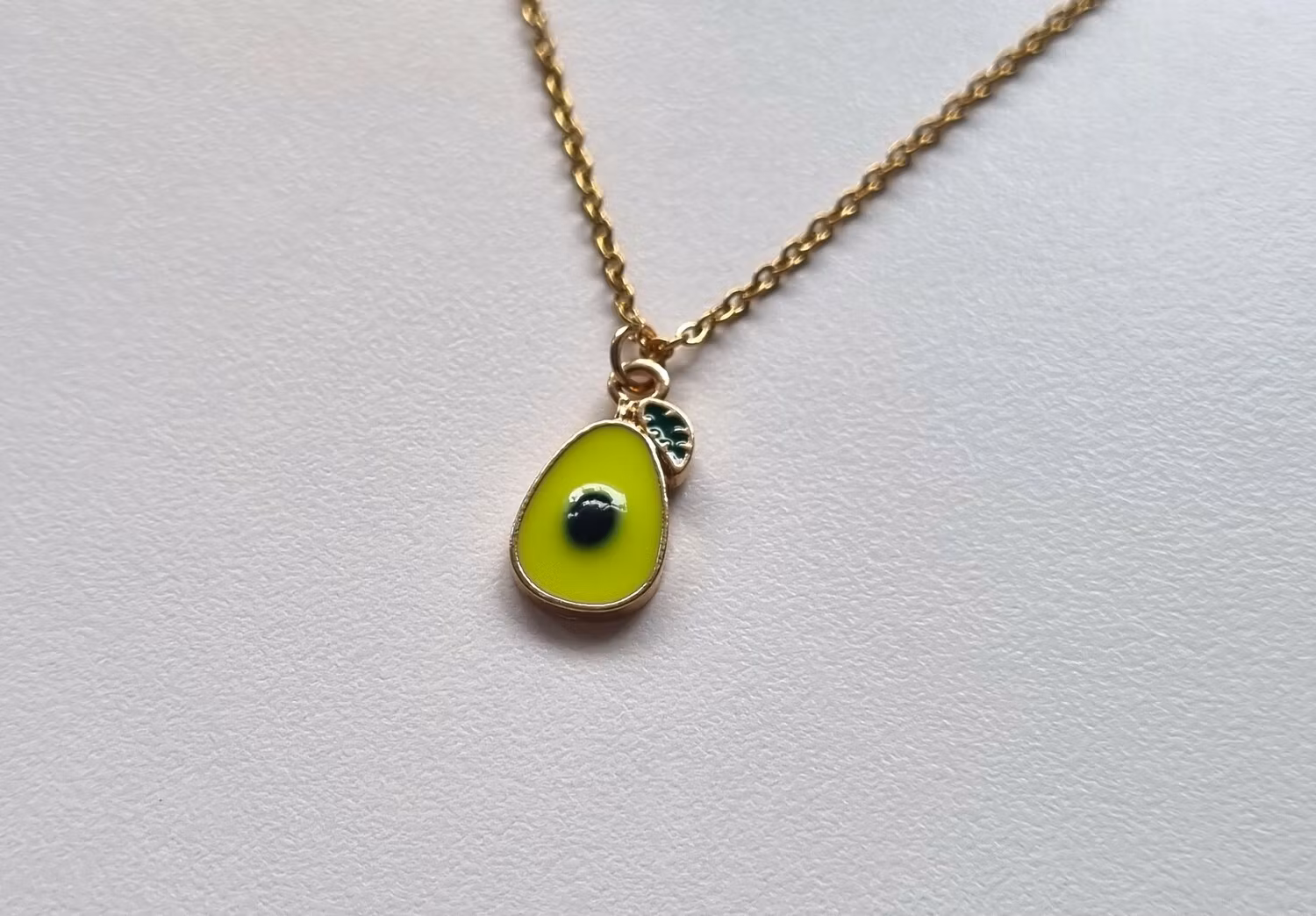 Halsband Avokado