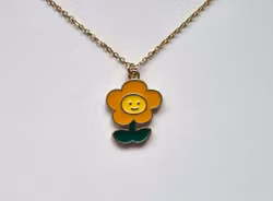 Halsband Glad Blomma