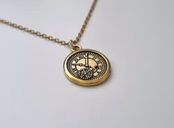 Halsband Klocka i steampunk