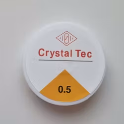 Elastisk tråd för smyckestillverkning, 0.5 mm