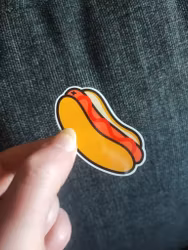 Varmkorv - sticker