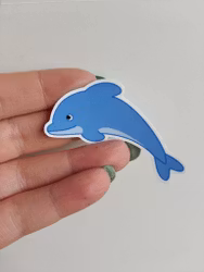 Delfin - sticker