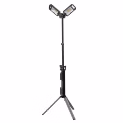 LED ARBETSBELYSNING MED STATIV TWIN 5000