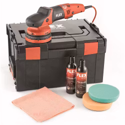 Flex Polermaskin XCE10-8 125 i P-Set 230V 1010W 8mm 2900-8600/min L-Boxx