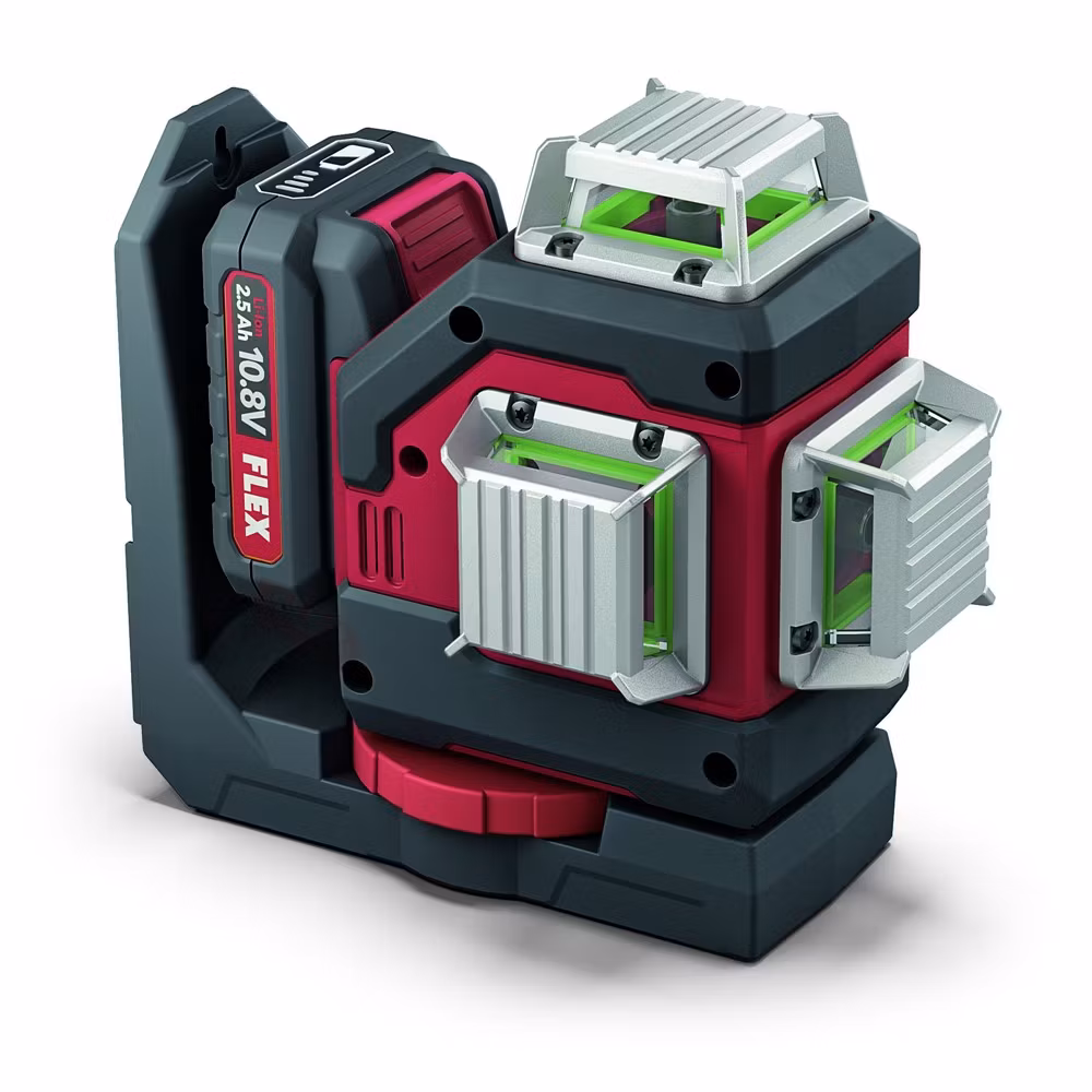 FLEX Korslinjelaser ALC3x360 10.8 G/R Set