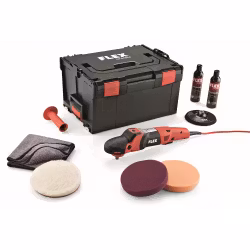 Flex Polermaskin PE14-2 150 Set 230V 1400W 380-2100/min L-Boxx
