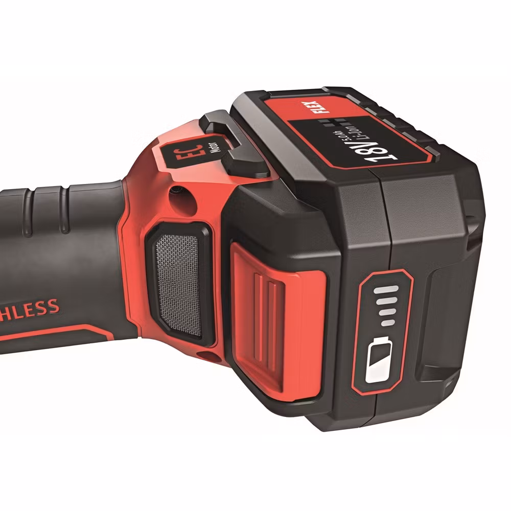 Flex Polermaskin PE150 18.0-EC Set - 18V 150-1450/min 2x5.0Ah&Laddare L-Boxx Roterande