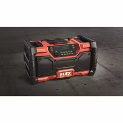 Flex Digital batteridriven byggradio