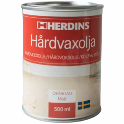 Herdins Hårdvaxolja – Skydd och naturlig finish för träytor med hårt slitage