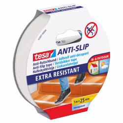 TESA - Halkskyddstejp 25mm x 5m Transparent - inne - ute