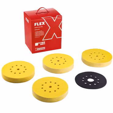 Slippappersats 225 mm med Pad-Saver – för giraffslip & väggslip