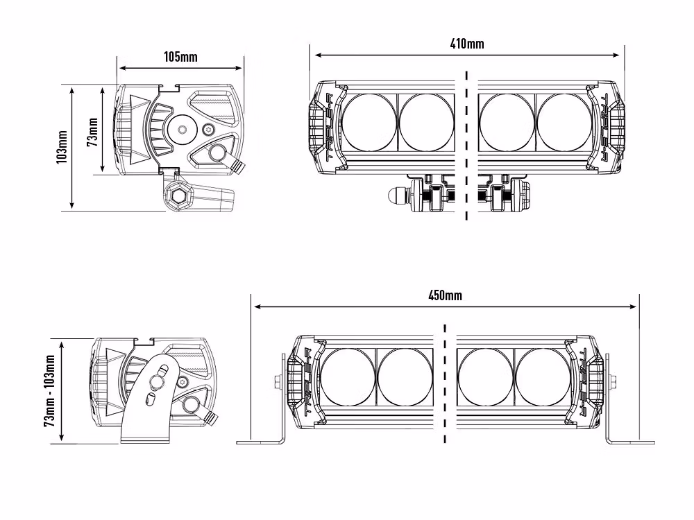 Lazer Triple-R 1000 Gen2 low beam assist