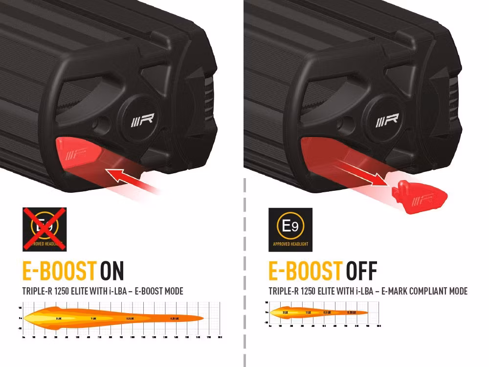 Lazer Triple-R 1250 Elite Gen2 low beam assist