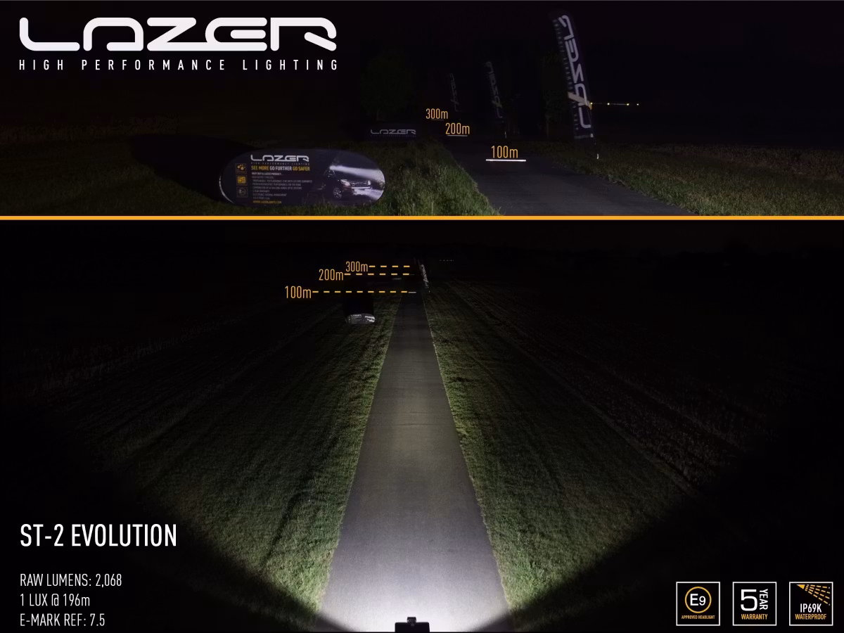 LED Ramp Lazer ST2 Evolution