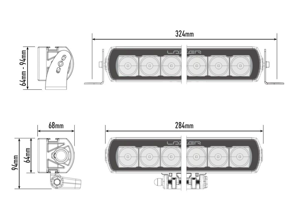 LED Ramp Lazer ST6 Evolution