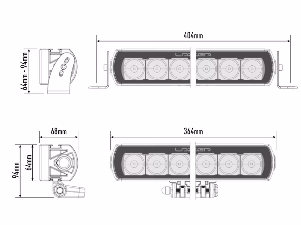 LED Ramp Lazer ST8 Evolution