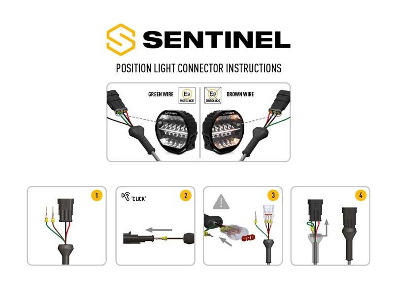 Lazer Sentinel 9" Vit