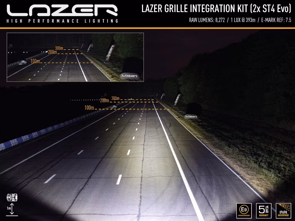 Lazer Grillkit VW T6.1 ST4 Evolution