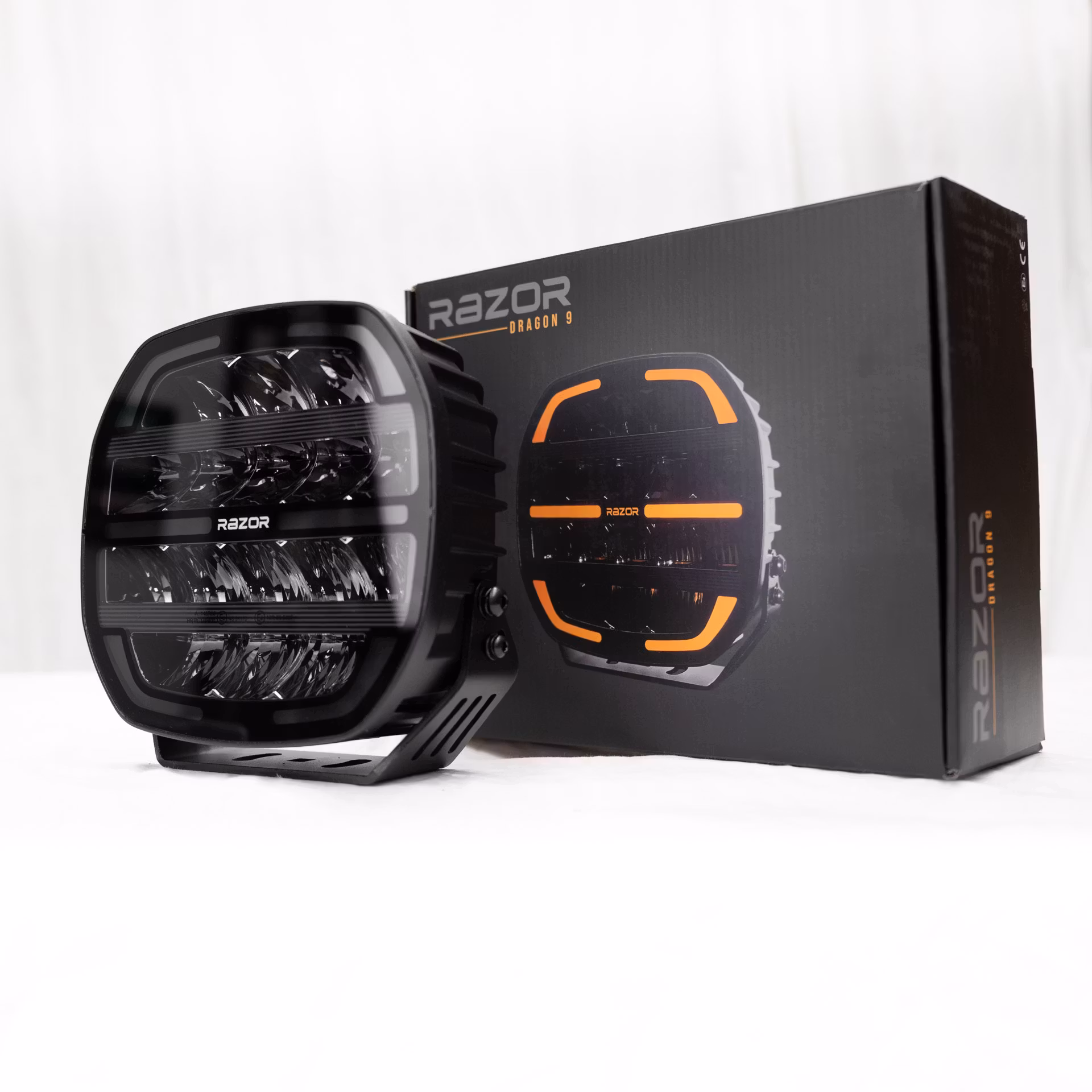 LED Extraljus Razor Dragon 9" 160W