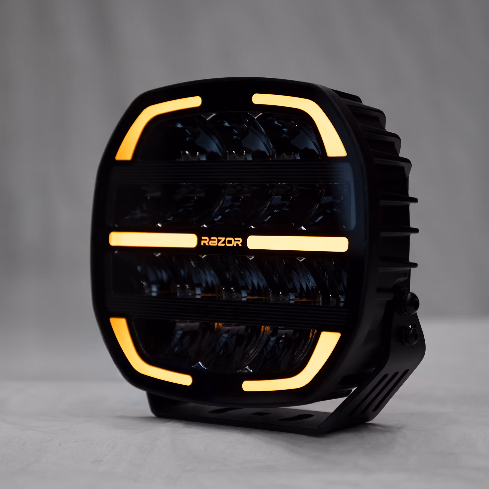 Extraljuspaket 3 st Razor Dragon med fäste och kablage