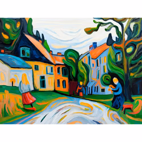 Lyre & Lyrikk (lerret)